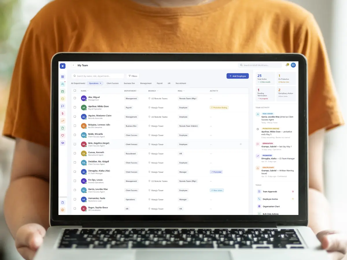 KAMI Recruitment digital platform