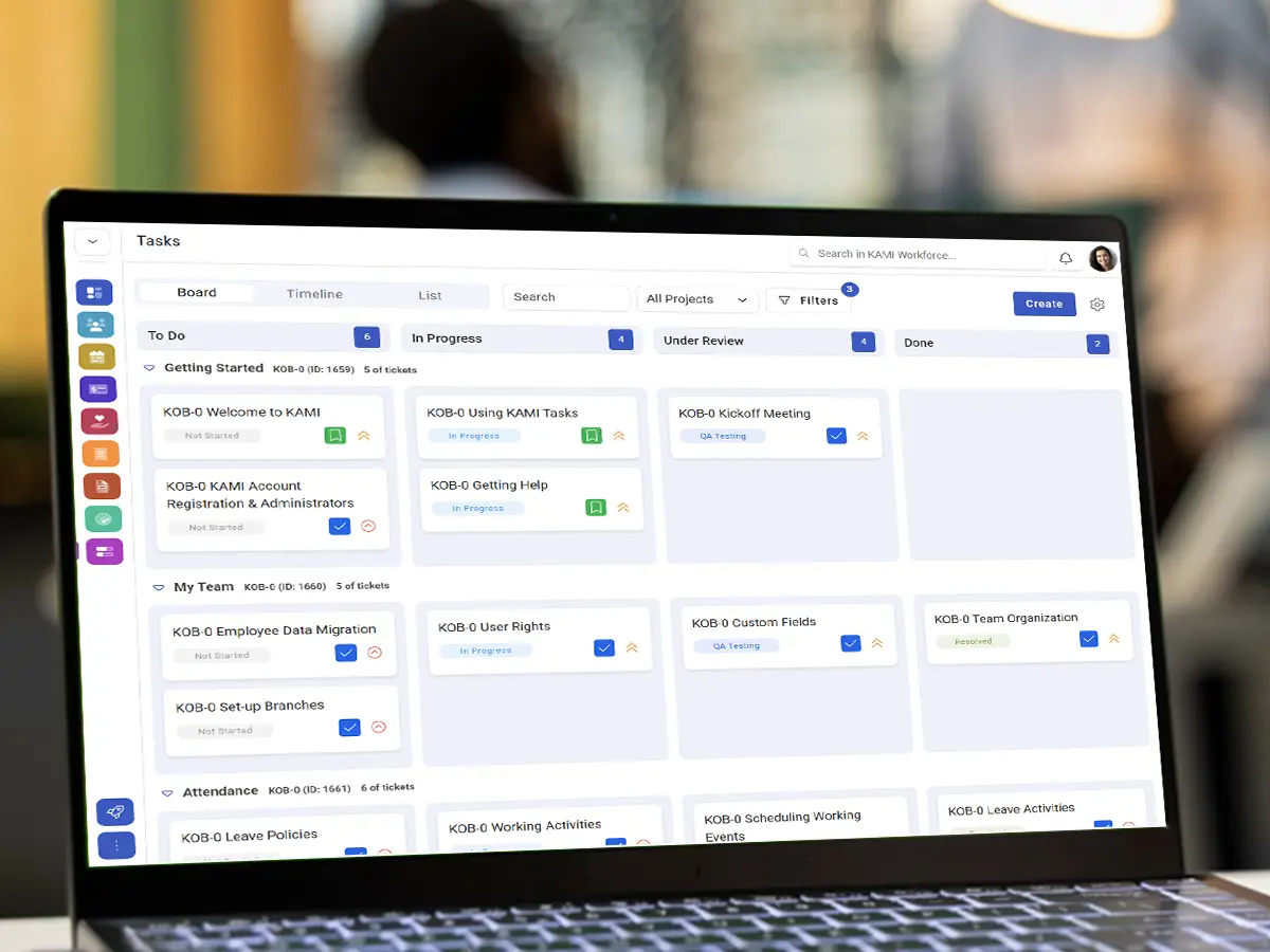 KAMI remote team management platform